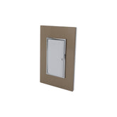 Placa Sanelec Línea Venecia Champagne con Apagador Sencillo 127V | SE345554 - imagen 2
