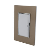 Placa Sanelec Línea Venecia Champagne con Apagador Sencillo 127V | SE345554 - imagen 2