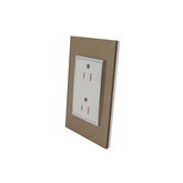 Placa Sanelec Línea Venecia Champagne con Contacto Doble Aterrizado 127V | SE345585 - imagen 2