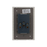 Placa Sanelec Línea Venecia Champagne con Contacto Doble Aterrizado 127V | SE345585 - imagen 4