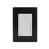 Placa Sanelec Línea Venecia Humo con Apagador de Escalera 127V | SE345370