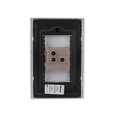 Placa Sanelec Línea Venecia Humo con Apagador de Escalera 127V | SE345370 - imagen 4