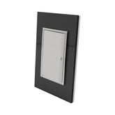 Placa Sanelec Línea Venecia Humo con Apagador Sencillo 127V | SE345363 - imagen 3