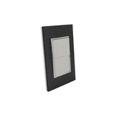 Placa Sanelec Línea Venecia Humo con Apagador Sencillo y de Escalera 127V | SE345448 - imagen 2