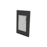 Placa Sanelec Línea Venecia Humo con Apagador Sencillo y de Escalera 127V | SE345448 - imagen 3
