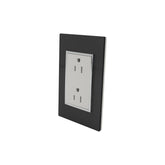 Placa Sanelec Línea Venecia Humo con Contacto Doble Aterrizado 127V | SE345394 - imagen 3