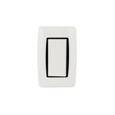 Placa Sanelec Línea Verona con Apagador de Escalera 127V | SE342539