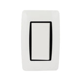 Placa Sanelec Línea Verona con Apagador de Escalera 127V | SE342539