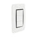 Placa Sanelec Línea Verona con Apagador Triple 127V | SE344632 - imagen 3