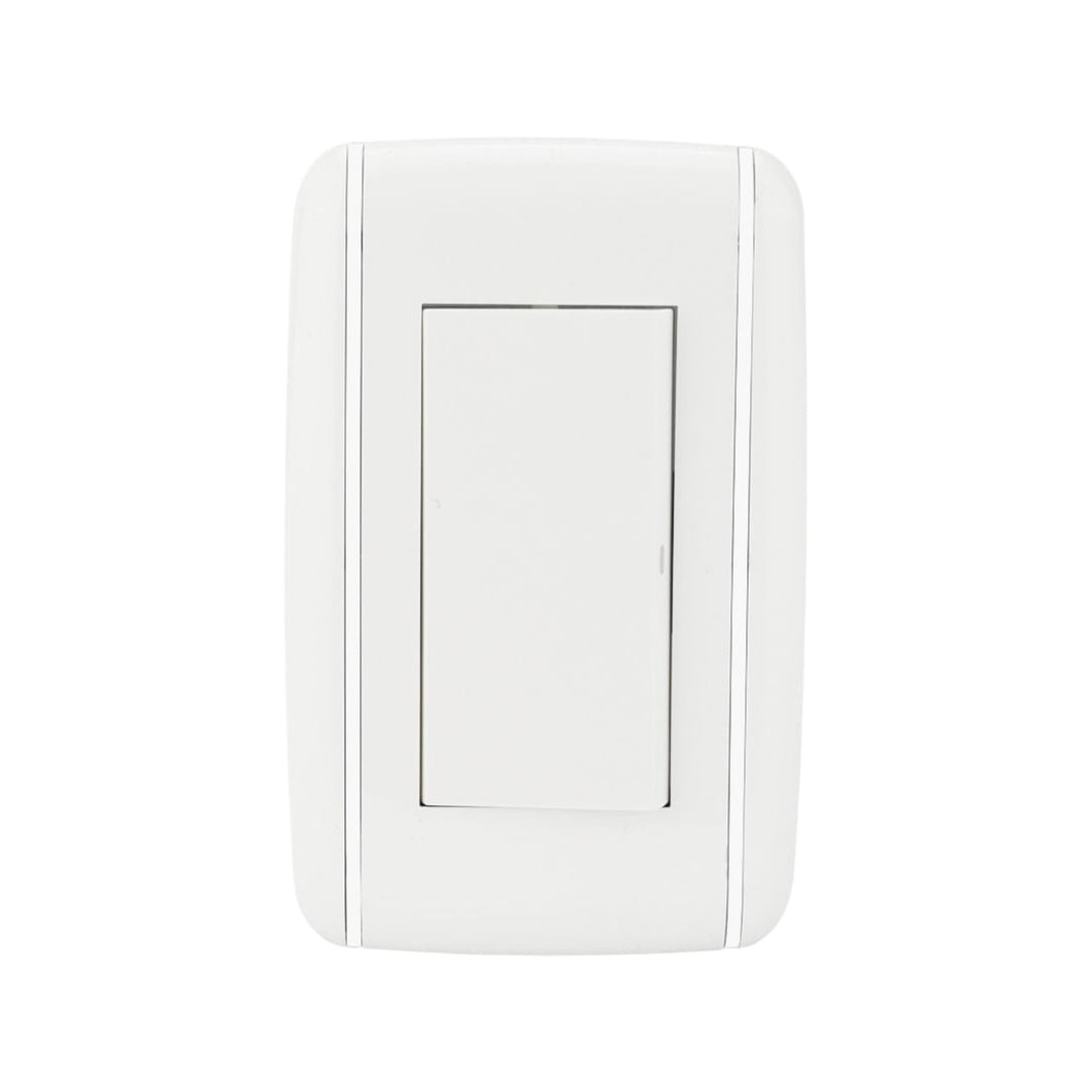 Placa Sanelec Línea Vicenza con Apagador de Escalera 127V | SE342591