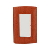 Placa Sanelec Línea Wooden con Apagador Sencillo 127V | SE345080