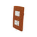 Placa Sanelec Línea Wooden con Apagador y Contacto Aterrizado 127V | SE345110 - imagen 2