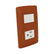 Placa Sanelec Línea Wooden con Apagador y Contacto Aterrizado 127V | SE345110 - imagen 3