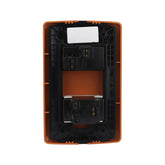 Placa Sanelec Línea Wooden con Apagador y Contacto Aterrizado 127V | SE345110 - imagen 4