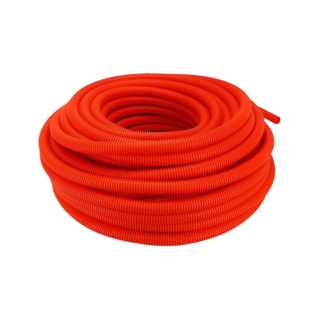 Poliflex Naranja con Guía de 3/4 de Pulgada Rollo de 50 m P-LNG25-050