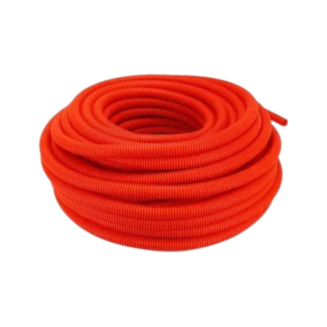 Poliflex Naranja 1/2 Pulgada Rollo de 100 m sin Guía P-LNA20-100