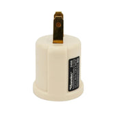 Portalámpara con Clavija Sanelec de Baquelita, Base E27, 660W 125V - imagen 2