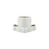 Portalámpara de Cerámica Cuadrada Argos E-26 660W 9400160