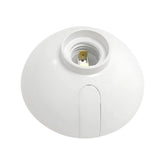 Portalámpara de plástico para sobreponer Argos 9400190, vista en ángulo del receptáculo roscado