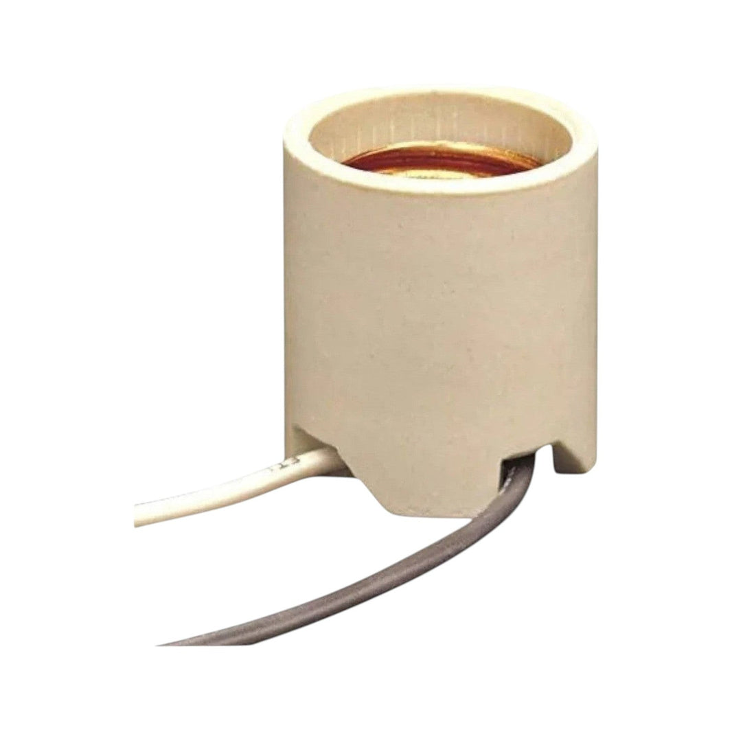 Portalámpara Sencillo Leviton con Cola, 660W, 250V, Base E26
