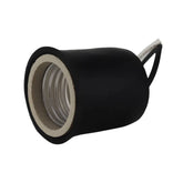 Portalámpara Sencillo Sanelec de PVC para Exterior, Base E27 - imagen 2