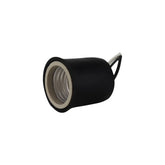 Portalámpara Sencillo Sanelec de PVC para Exterior, Base E27 - imagen 2