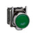 Pulsador Schneider Electric Harmony XB4 Verde Luminoso de 22 mm con Retorno por Resorte y 24 V XB4BW33B5