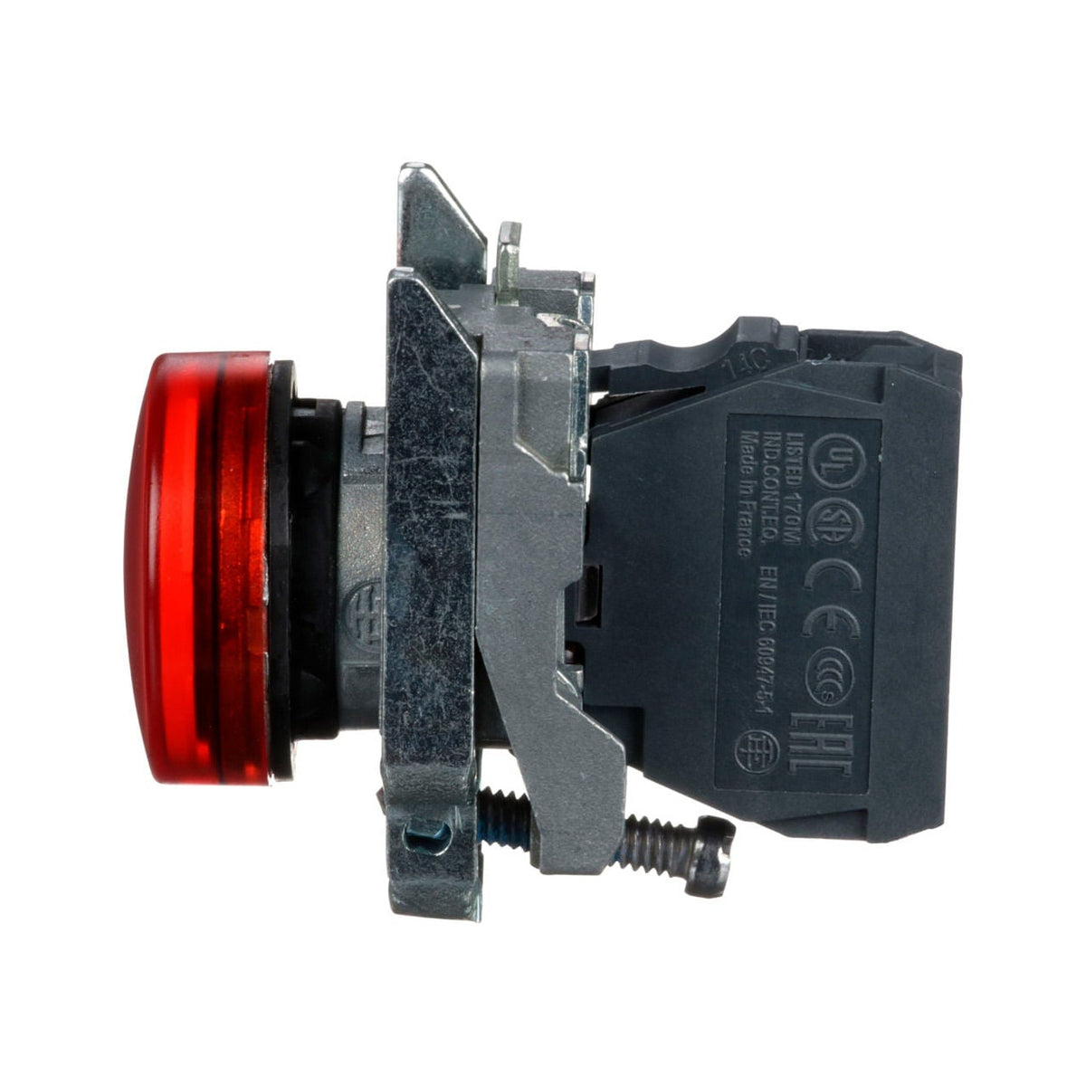 Pulsador Schneider Electric Harmony XB4BA42, Rojo, 22 mm, 1 NC, Retorno por Resorte - imagen 3