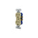 Receptáculo Dúplex Arrow Hart con Sujetador 2P 3H 15A 125V Color Marfil - imagen 2