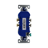 Receptáculo Dúplex Arrow Hart con Sujetador 2P 3H 15A 125V Color Marfil - imagen 3