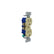 Receptáculo Dúplex Arrow Hart con Sujetador 2P 3H 15A 125V Color Marfil - imagen 4