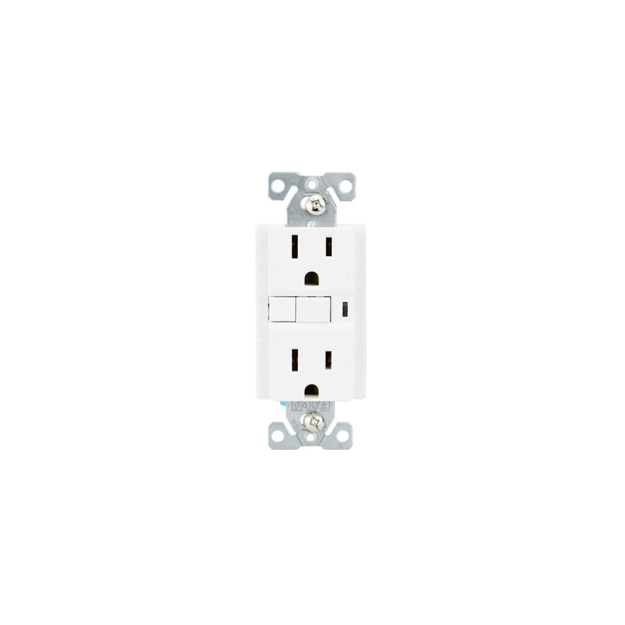 Receptáculo Dúplex Gfci 15A 125V Blanco