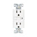 Receptáculo Dúplex Gfci 15A 125V Blanco
