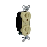 Receptáculo Dúplex Arrow Hart 2P 3H 20A 125V NEMA 5-20R Color Marfil - imagen 4