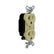 Receptáculo Dúplex Arrow Hart 2P 3H 20A 125V NEMA 5-20R Color Marfil - imagen 4