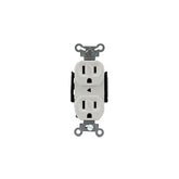 Receptáculo Dúplex Arrow Hart 2P 3H 15A 125V NEMA 5-15R Color Blanco