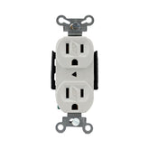 Receptáculo Dúplex Arrow Hart 2P 3H 15A 125V NEMA 5-15R Color Blanco