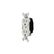 Receptáculo Dúplex Arrow Hart 2P 3H 15A 125V NEMA 5-15R Color Blanco - imagen 2