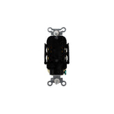 Receptáculo Dúplex Arrow Hart 2P 3H 15A 125V NEMA 5-15R Color Marfil - imagen 5