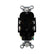 Receptáculo Dúplex Arrow Hart 2P 3H 15A 125V NEMA 5-15R Color Marfil - imagen 5