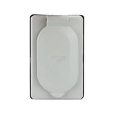 Receptáculo Dúplex con Interruptor y Tapa Arrow Hart, 15A 125V, Uso Exterior