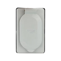 Receptáculo Dúplex con Interruptor y Tapa Arrow Hart, 15A 125V, Uso Exterior