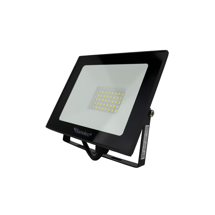 Reflector LED Sanelec Super Slim 20W, 1800 Lm, 6500K Luz de Día, IP65 para Exterior