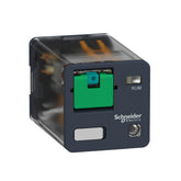 Relevador de Enchufe Universal Schneider Harmony RUM 10A 2C/O 24V CC con LED