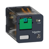Relevador de Enchufe Universal Schneider Harmony RUM 10A 2C/O 24V CC con LED