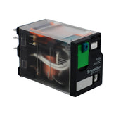 Relevador de Miniatura Enchufable Schneider Harmony RXM 5A 4CO 24V CC con LED