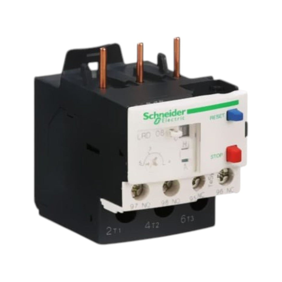 Relevador de Sobrecarga Térmica Schneider Electric LRD08 para Contactor TeSys D 2.5-4A