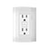 Kit Contacto Dúplex con Falla a Tierra (GFCI) Schneider Electric, 15A, 127V, Blanco
