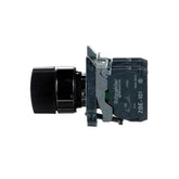 Selector Schneider Electric Harmony XB4BD33, 3 Posiciones, Negro, 22 mm, 2 NA - imagen 3