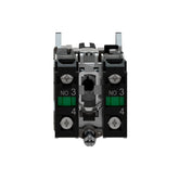 Selector Schneider Electric Harmony XB4BD33, 3 Posiciones, Negro, 22 mm, 2 NA - imagen 4